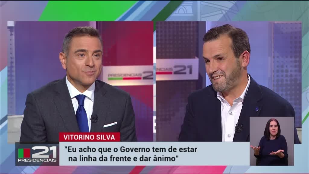 Imagem de Presidenciais 2021 - Entrevistas - Vitorino Silva